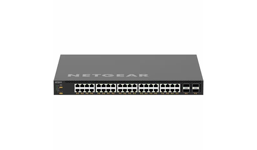 XSM4344C - Netgear AV Line 40x 10G RJ45 PoE++ 4x 100G QSFP28 Switch
