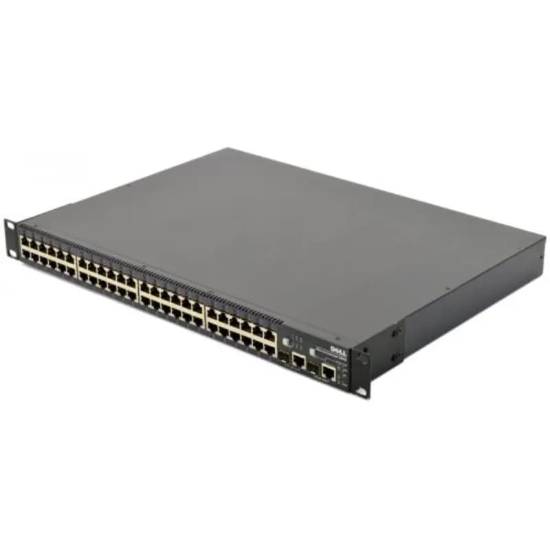 YJ045 - Dell 3348 48-Port 2x SFP Port 2x Port 10/100/1000 Switch