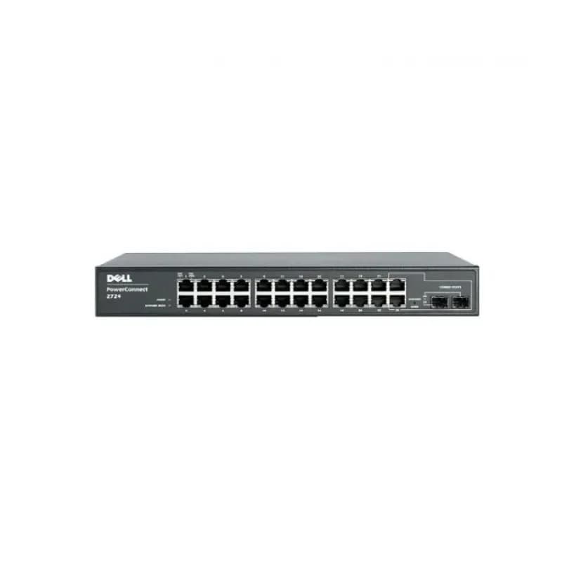 YJ297 - Dell PowerConnect 2724 24-Ports + 2-Ports SFP GE Switch