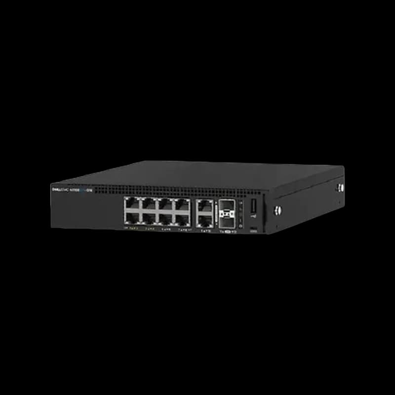 YXHXC - Dell 8x 10/100/1000 PoE+ 2x 1000base-T RJ-45 2x GE SFP Switch