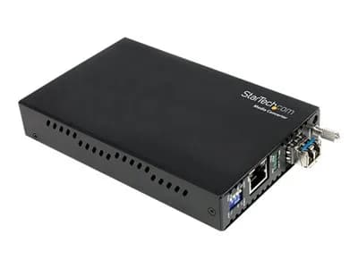 ET91000LC2 - StarTech 1-P Fiber Optic + 1-P RJ-45 MMF Media Converter