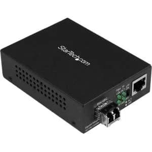 MCM1110MMLC - StarTech 1-P RJ-45 To 1-P mini-GBIC Media Converter