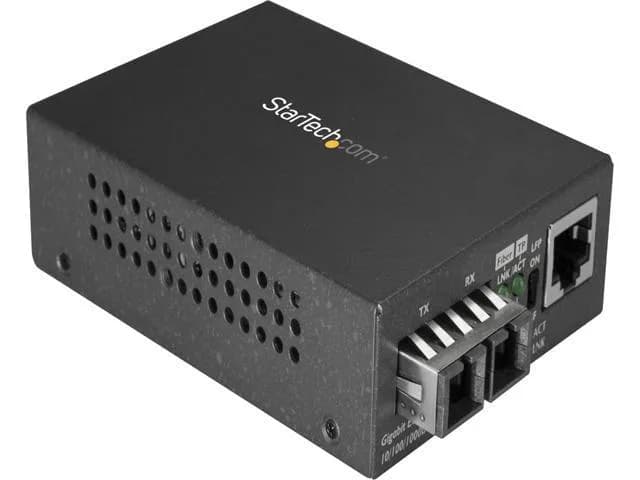 MCMGBSCSM10 - StarTech 1000Base-LX SM SC Duplex To Ethernet Converter