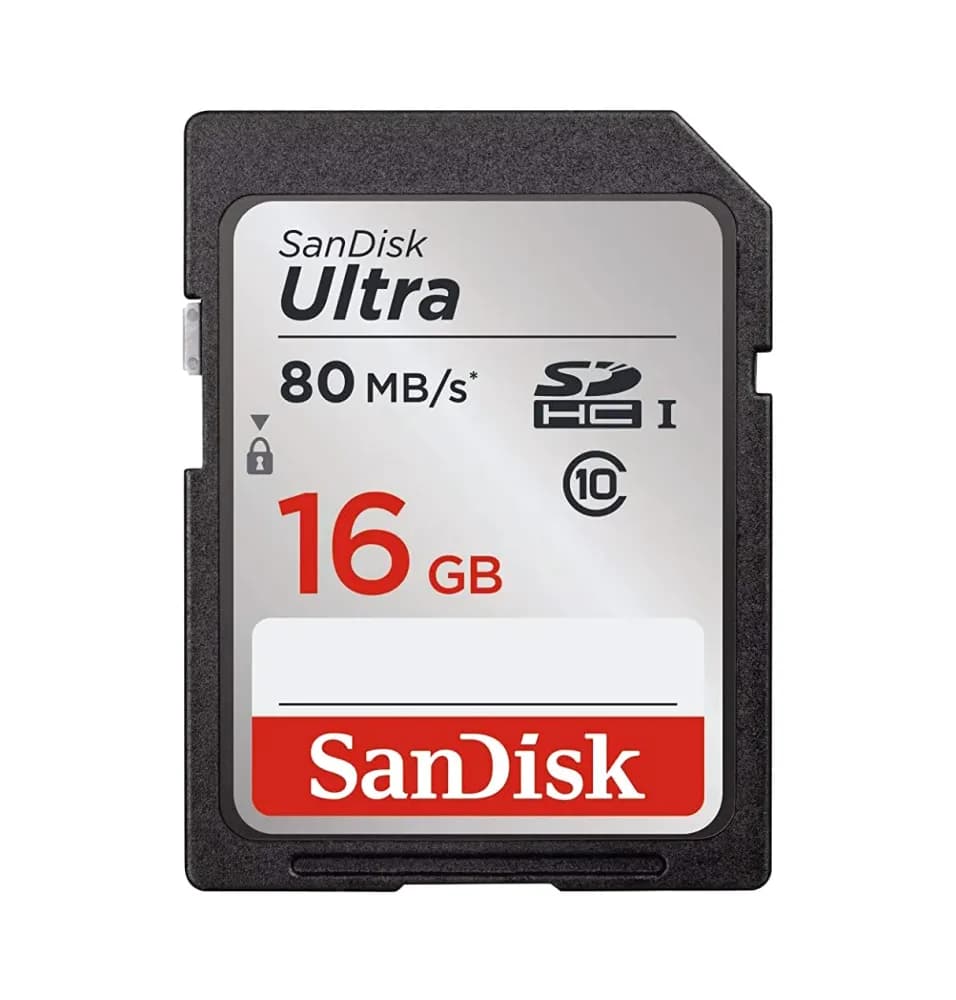 SDSDUNC-016G-AN6IN - SanDisk 16GB Ultra Class 10 UHS-I Memory Card