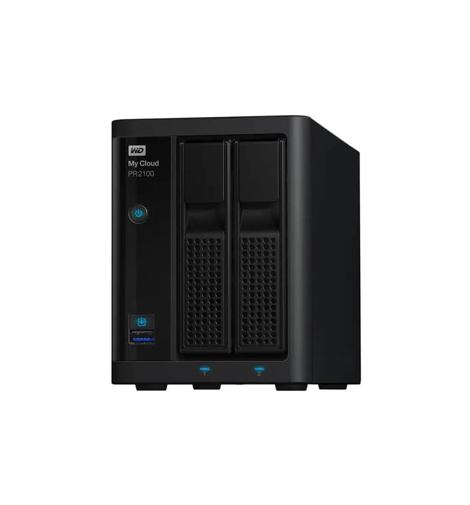 WDBBCL0000NBK-NESN - WD My Cloud Pro PR2100 2-Bays LFF NAS Storage System