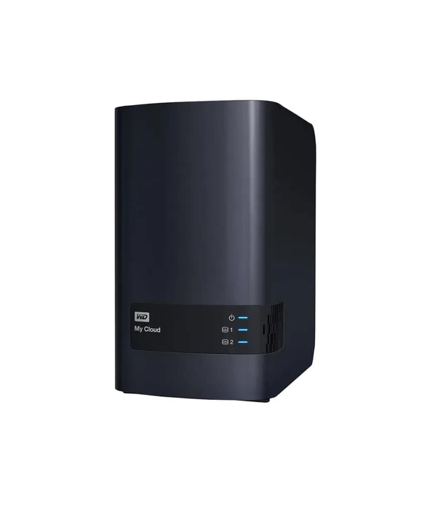 WDBVBZ0080JCH-NESN - Western Digital My Cloud Surveillance 2-Bays 8TB (2 x 4TB) HDD USB 3.0 Gigabit Ethernet RAID 0/1 JBOD NAS Storage System