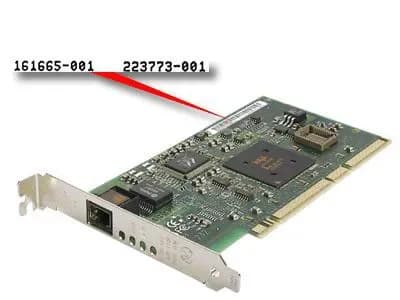 161665-001 - HPE 1000Base-T 64-Bit 66MHz PCI Gigabit Server Adapter