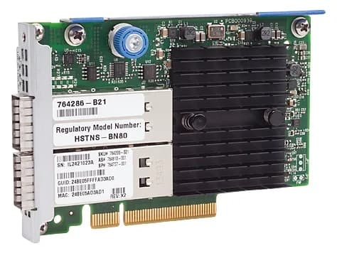 764738-001 - HPE FDR 544+FLR-QSFP 2x 10/40Gb QSFP Network Adapter