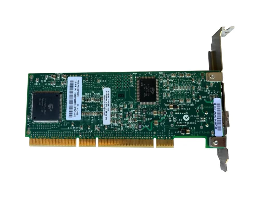 80P3389 - IBM 2Gb/s 1-Port PCI-X Fibre Adapter Card
