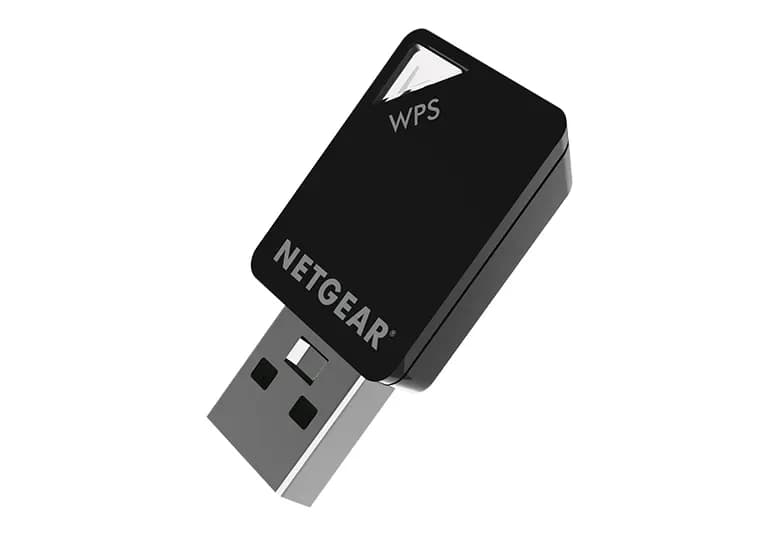 A6100-10000S - Netgear AC600 IEEE 802.11ac Wi-Fi Network Adapter for Desktop Computer/Notebook