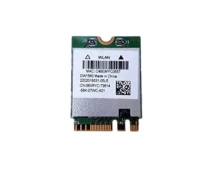 DW1560 - Dell 1560 Wireless WiFi 802.11 ac/b/g/n 867Mb/s WLAN Card