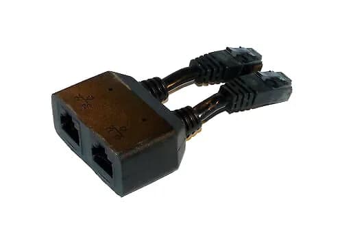 K9703 - Dell Dual Dongle (Black) for RJ45 phone extension