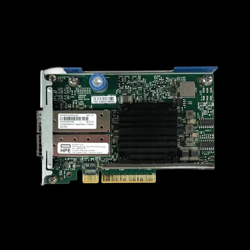 P08438-001 - HPE 2-Ports 10Gb/s 10GBase-X SFP+ Network Adapter
