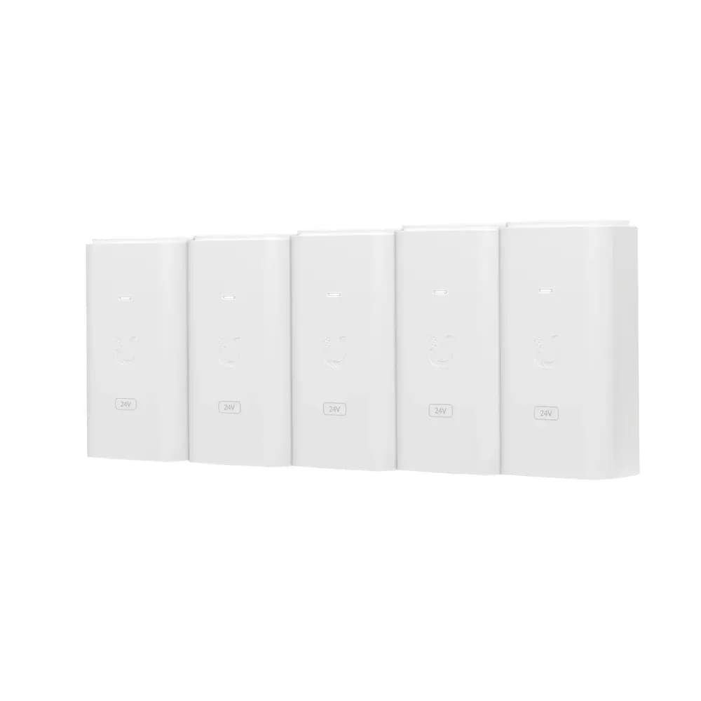 POE-24-12W-5P - Ubiquiti 90-260V 47-63Hz 0.5A PoE Adapter