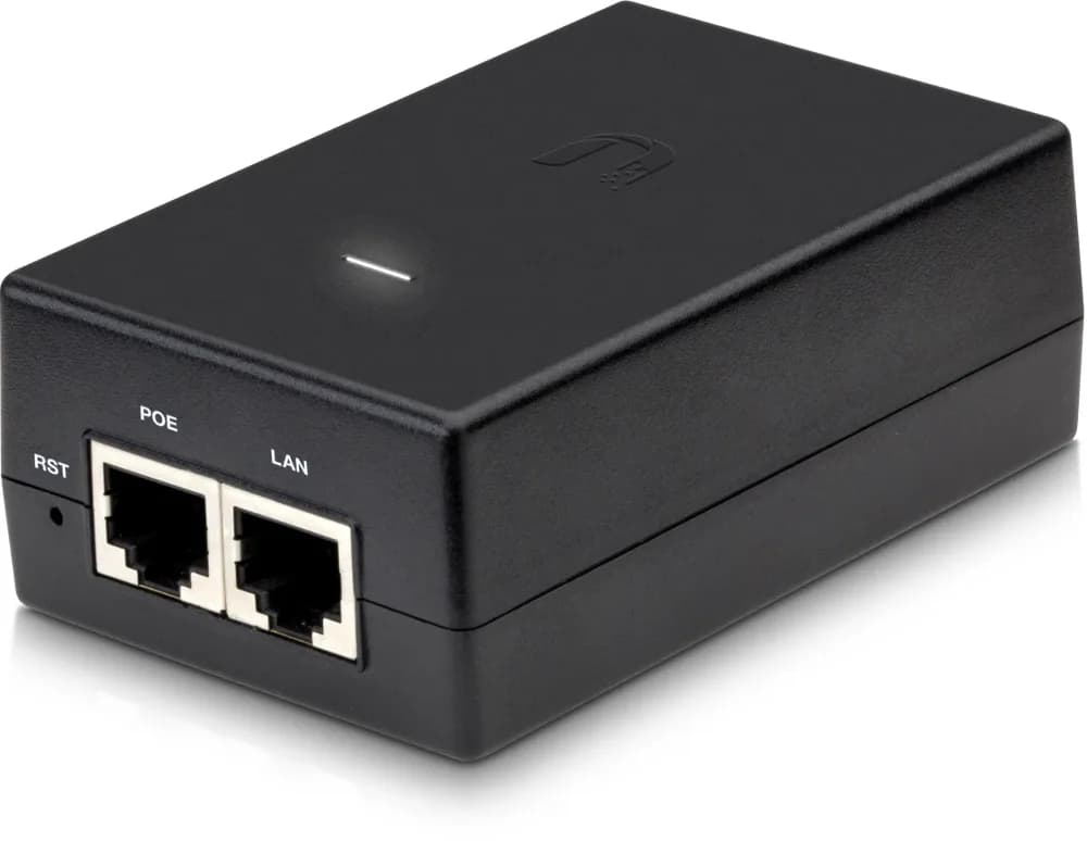 POE-24-24W-G - Ubiquiti 24-Watts 24V DC Power Over Ethernet PoE Injector