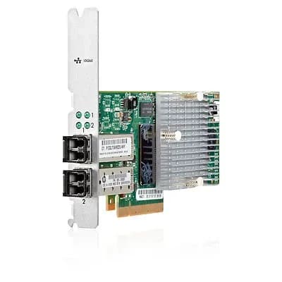 QR487A - HPE 2-Port 10Gb/s Fibre Channel iSCSI/FCoE Network Adapter