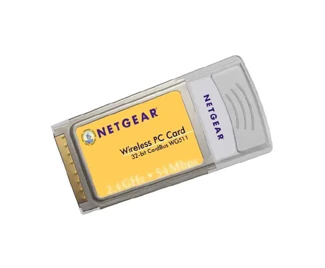 WG511v2 - Netgear WG511 V2 32-Bit CardBus 54Mbit/s 802.11b/g 2.4GHz Wireless PC Network Adapter