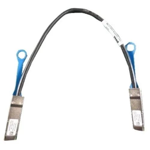 470-ABPW - Dell 0.5M 100GbE QSFP28 to QSFP28 DAC Passive Copper Cable