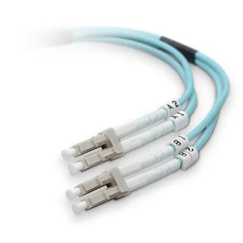 F2F402LL-30M-G - Belkin Fiber Optic Patch Cable LC Male LC Male 98.43ft Aqua