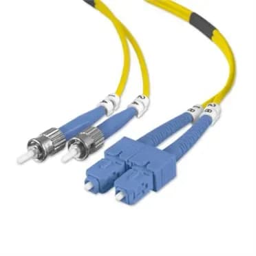 F2F80207-03M - Belkin 9.84ft Single Mode ST/SC Duplex Optical Fiber Patch Cable