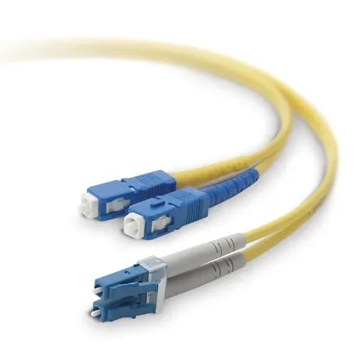 F2F802L7-10M - Belkin 10m Duplex Fiber Optic Cable Lc/Sc Smf 8.3/125