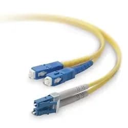 F2F802L7-15M - Belkin 15m Duplex Fiber Optic Cable Smf Lc/Sc 8.3/125