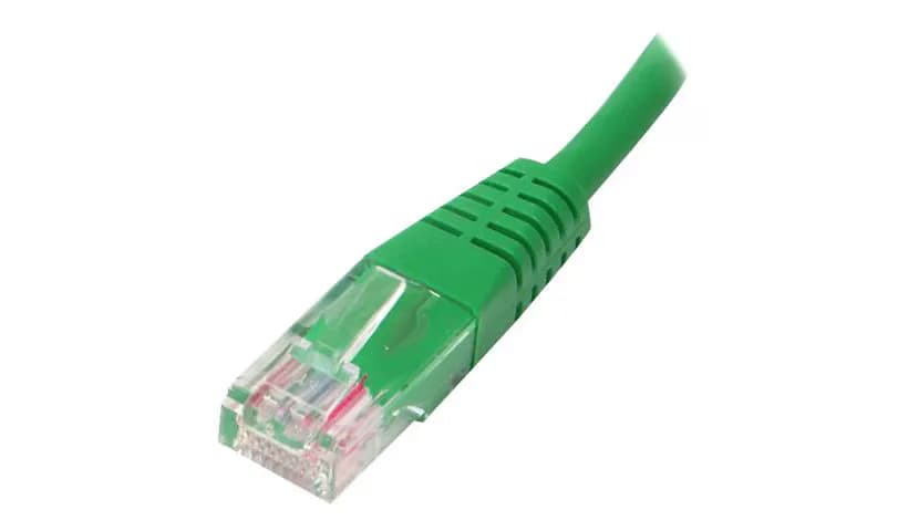 M45PATCH10GN - StarTech 10ft Green Molded Cat 5e (350 MHz) UTP Cable