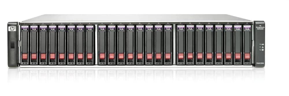AP760A - HP StorageWorks MSA2324fc 24x 7.2TB 300GB 10000RPM 2.5-Inch HA Starter Kit