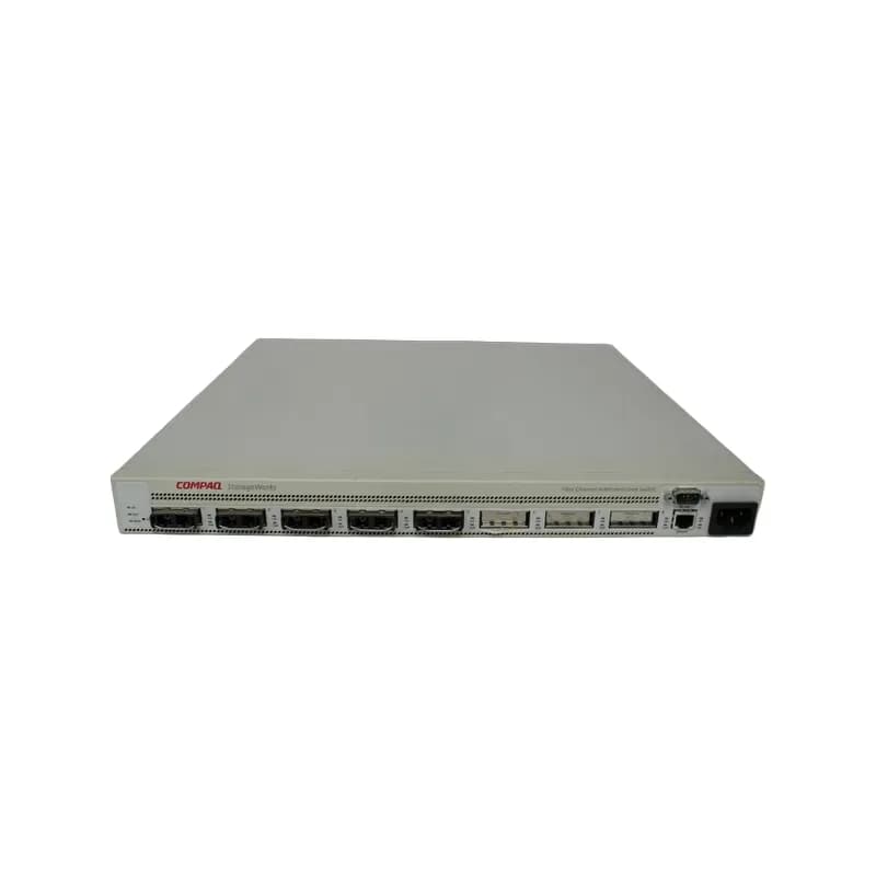 194701-001 - Compaq StorageWorks 8 x Ports Fibre Channel Arbitrated Loop Switch