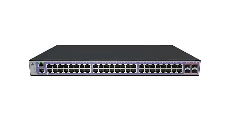 210-48p-GE2 - Extreme Networks ExtremeSwitching 210 Series 48 port 10/100/1000BASE-T PoE+ (370W) Gigabit Ethernet PoE+ Switch