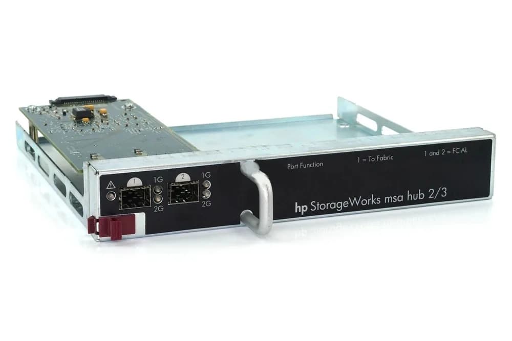 291436-001 - Compaq StorageWorks MSA 2/3 x Ports Integrated Fibre Channel Hub for StorageWorks Modular Smart Array 1000