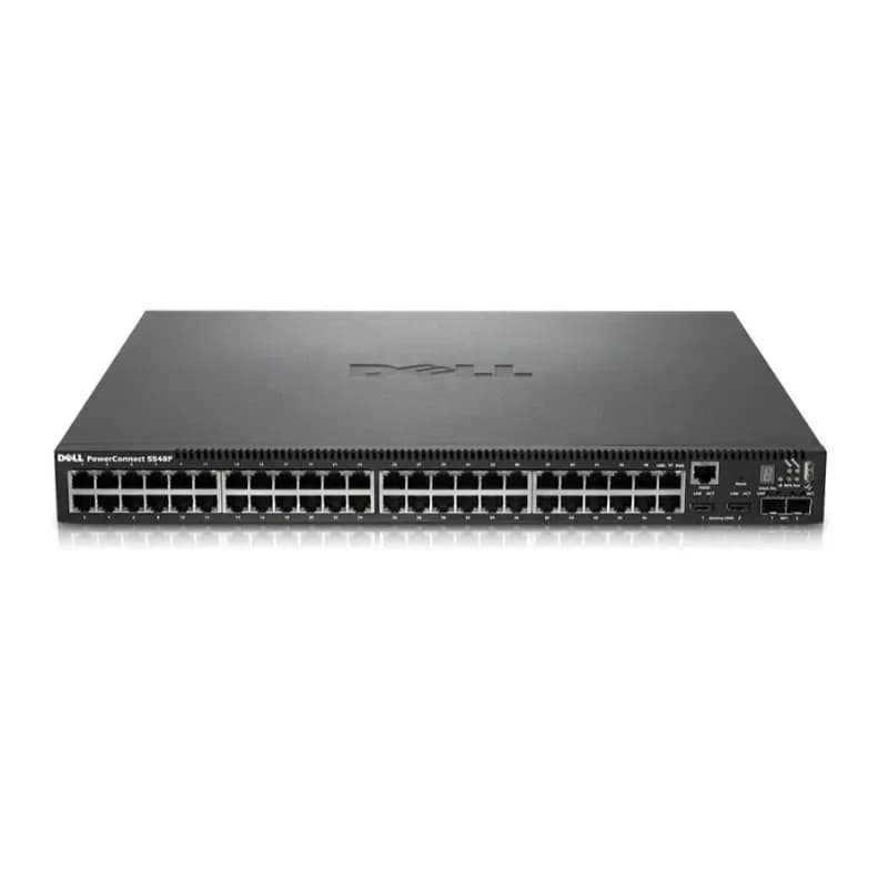 32YKV - Dell 48-Ports PoE + 2-Ports SFP+GbE Stackable Switch