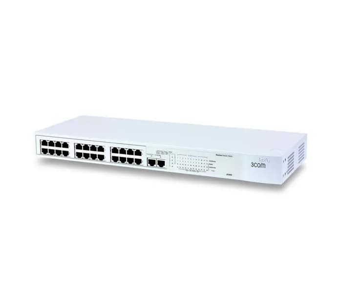 3C16472 - 3Com 24-Ports 10/100Mbps External BaseLine 2126-G Ethernet Switch