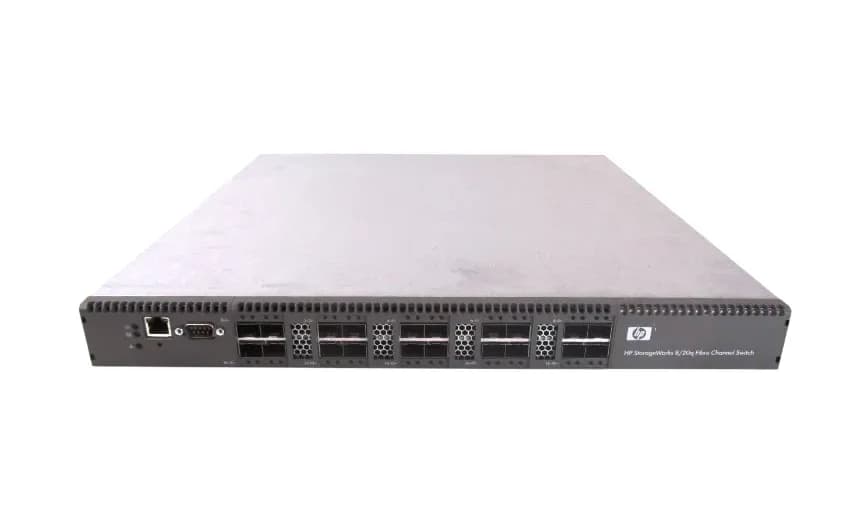 465714-001 - HP 8/20Q 16-Ports Fibre Channel 8GB Rackmountable Switch