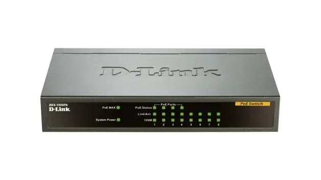 DES-1008PA - D-Link 8 x Ports Switch