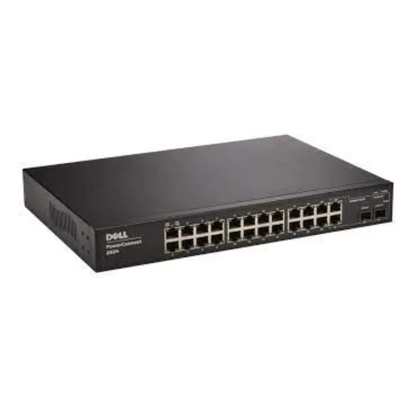 F4491K - Dell 2824 24-Port + 2-Port SFP Layer 3 Switch