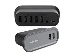 F4U017 - Belkin 7 x Ports USB 2.0 480Mbit/s Hot-Swappable Desktop Network Hub