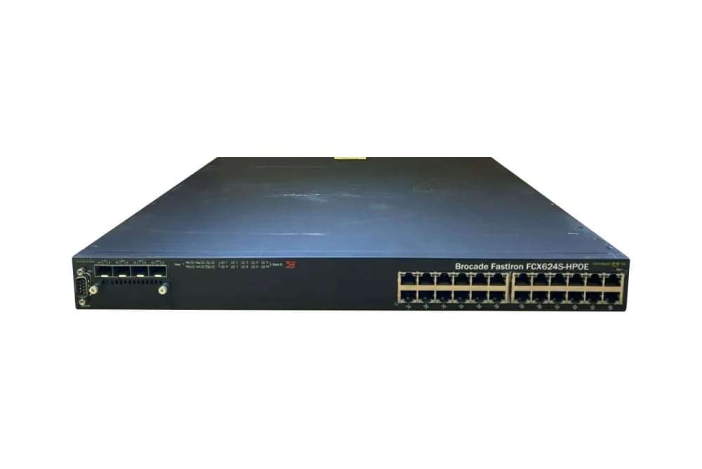 FCX624S-HPOE - Brocade FastIron CX 624 Switch