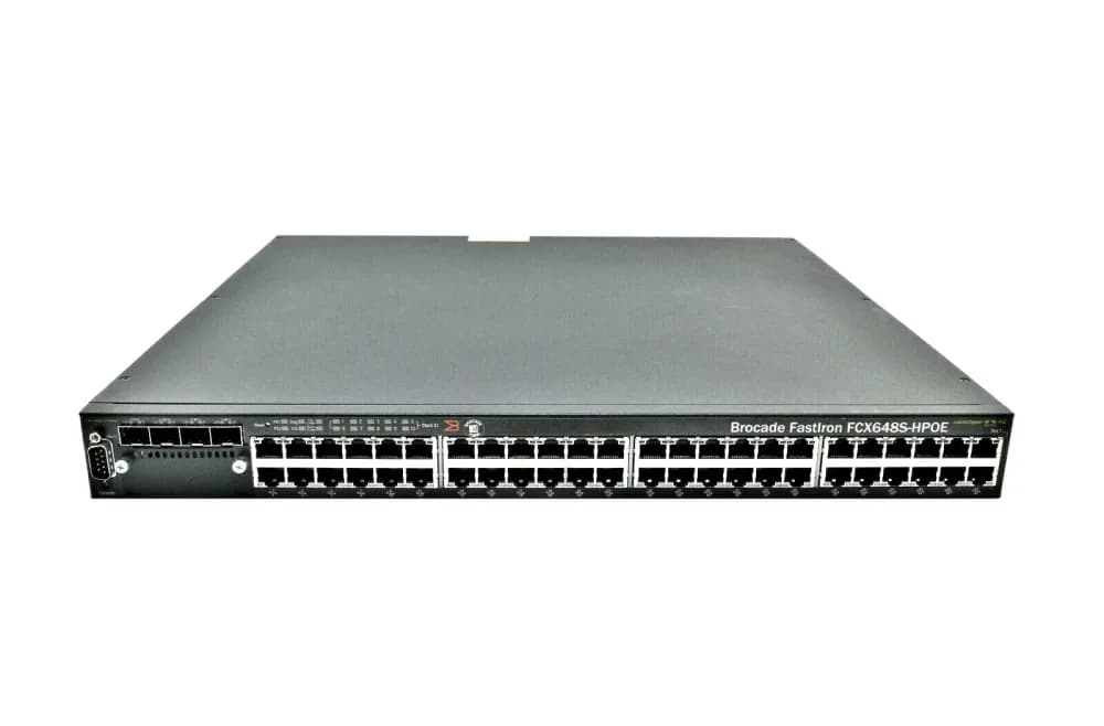 FCX648S-HPOE - Brocade FastIron CX 648 Switch