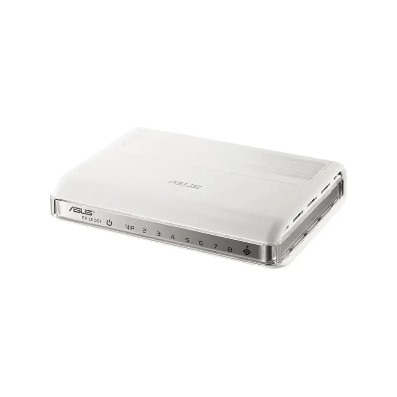 GX-D1081 - Asus 8 x Ports 1000Base-T RJ-45 Gigabit Ethernet Desktop Network Switch