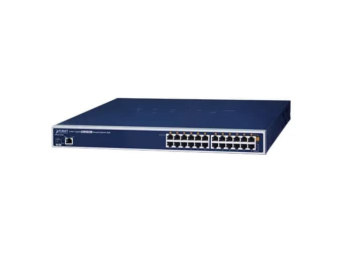 HPOE-1200G - Planet Industrial 12 x Port Gigabit IEEE 802.3at PoE+ Managed Injector Hub (360 watts)