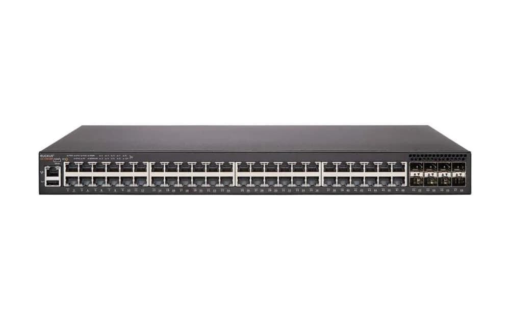 ICX7250-48P - Brocade 7250 48-Port PoE+ 8-port GbE uplink Switch