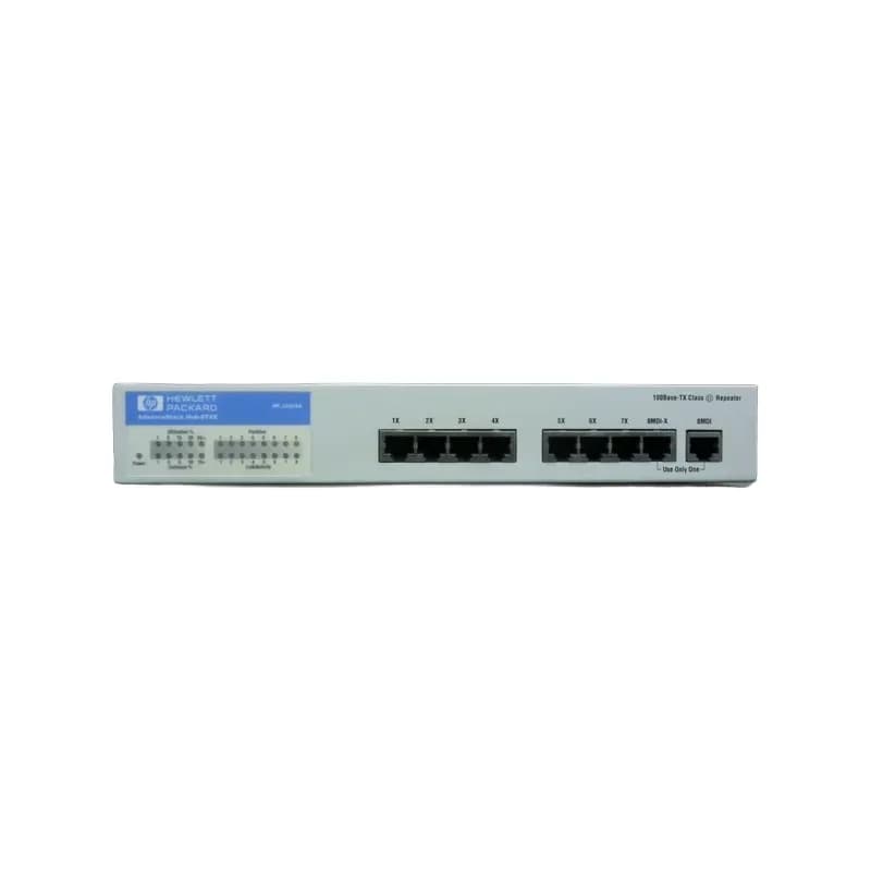 J3235-69001 - HP AdvanceStack Hub-8TXE 8 x Ports Switching Network Hub