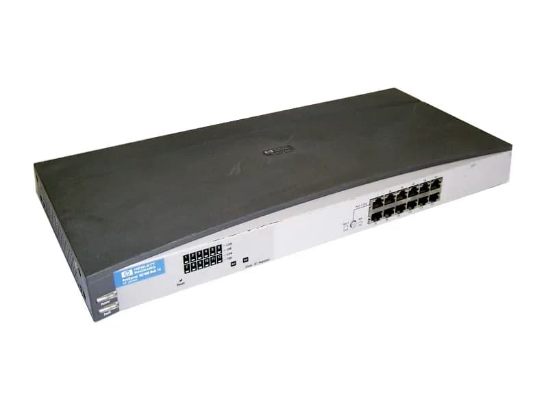 J3294-60001 - HP ProCurve 12-Ports RJ-45 1U Rack-mountable Network Hub