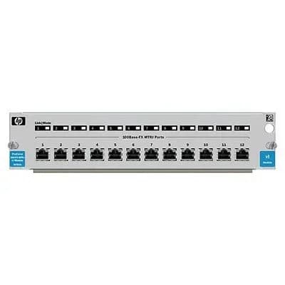 J8763-61001 - HP Switch 12-Ports 100 Base-FX (MTRJ) Switch Module