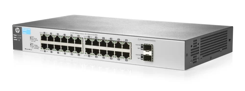 J9803AR - HPE 1810-24G 24-Port + 2-Port SFP Layer 2 Switch