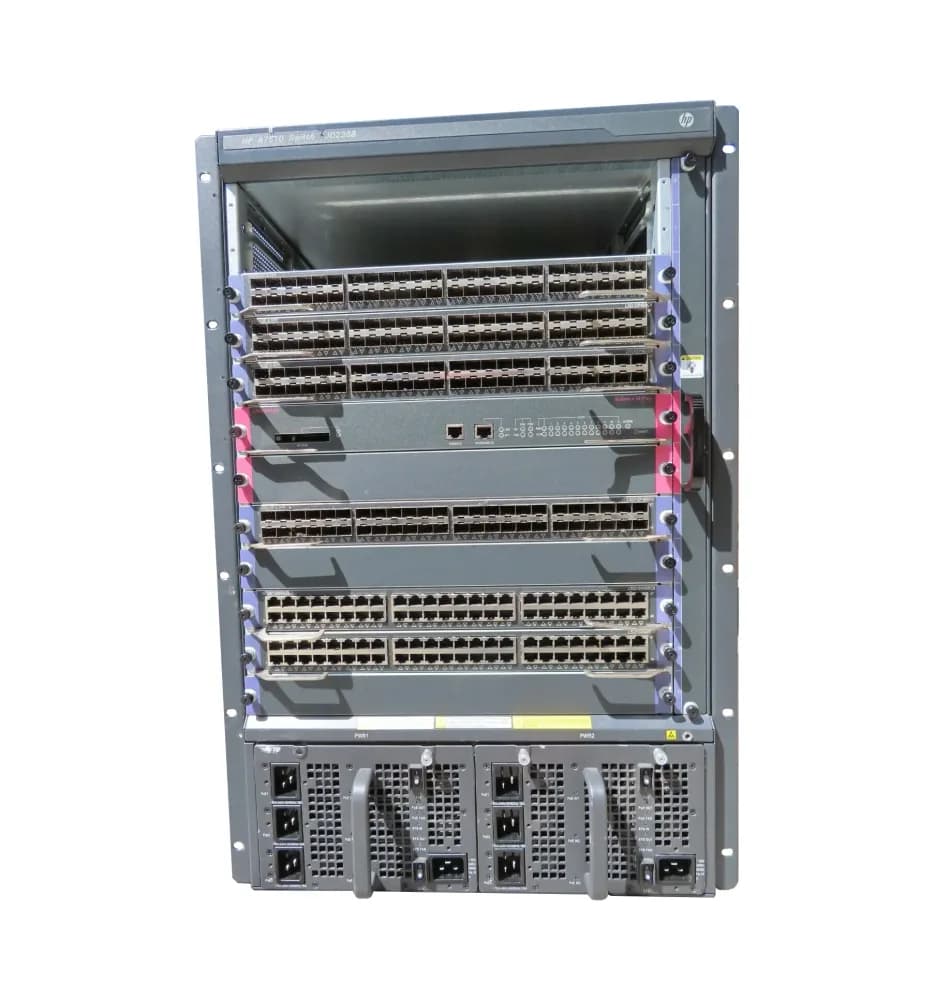 JD238A - HP 8x 10GBase-X Open module + 2x 40GBase-X Module Chassis