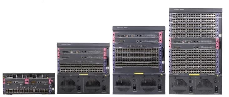 JD238C - HP 8x 10GBase-X Open module + 2x 40GBase-X Module Chassis