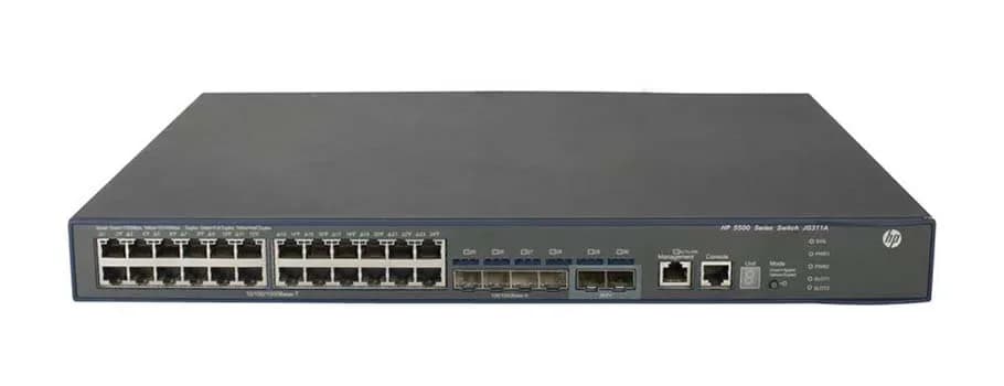 JG311-61201 - HPE 5500-24G-4SFP 24-Port + 6-Port SFP SFP+ L3 Switch