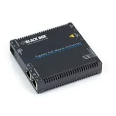 LGC5200A - Black Box LGC5200 Series 2 x Ports 1000Base-T PoE RJ-45 to 1000Base-X SFP Gigabit Ethernet Media Converter